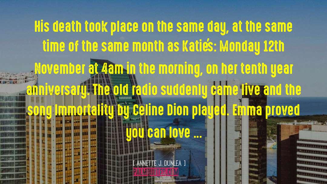 Celine Dion quotes by Annette J. Dunlea