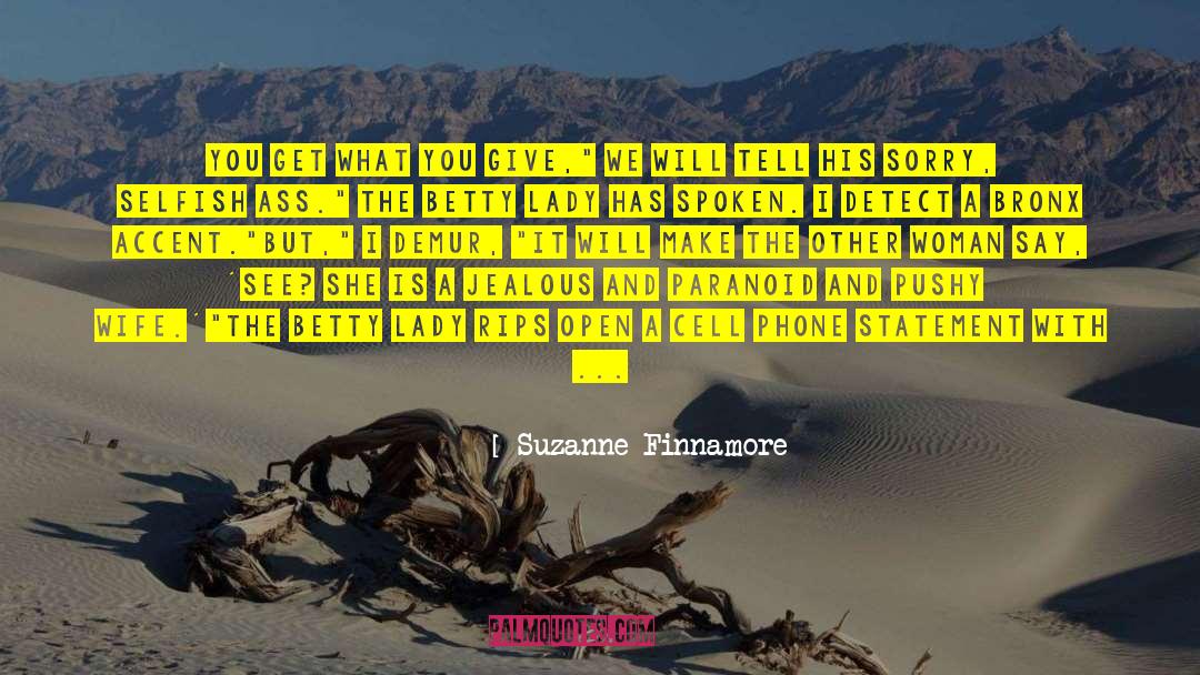 Cell Abridged quotes by Suzanne Finnamore