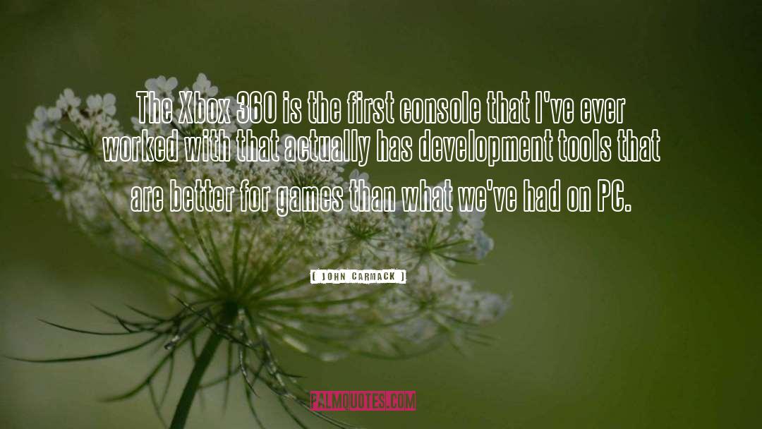 Cell Development quotes by John Carmack