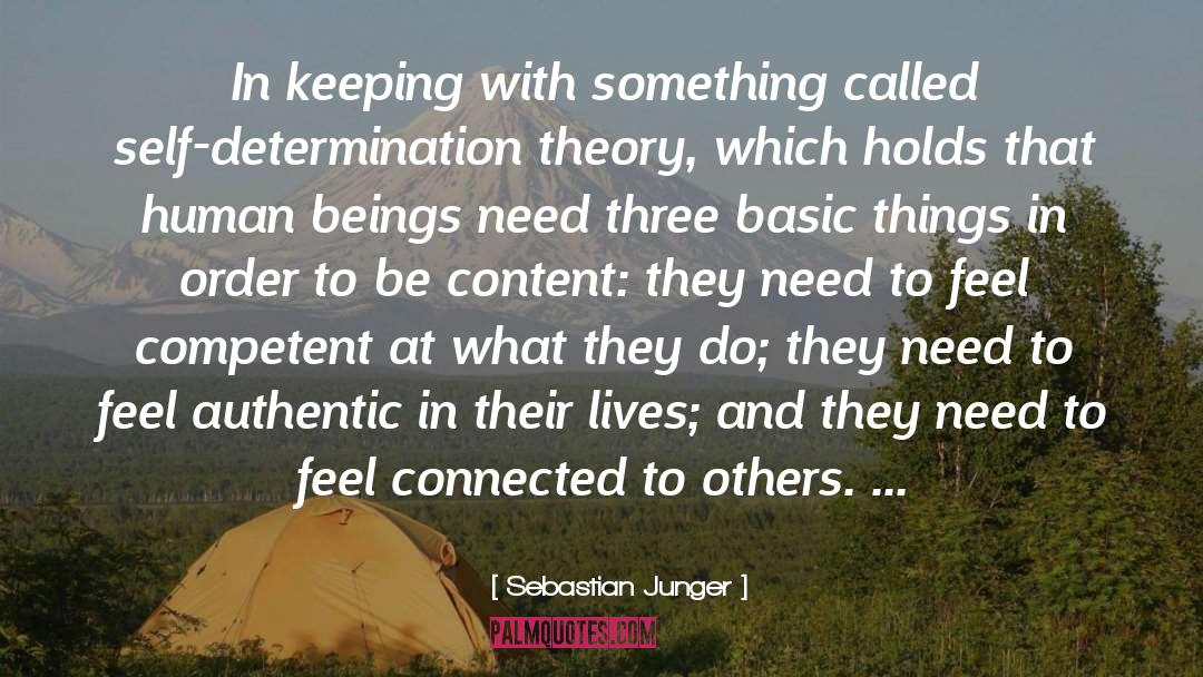 Cell Theory quotes by Sebastian Junger