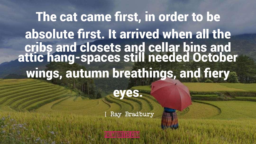 Cellar quotes by Ray Bradbury