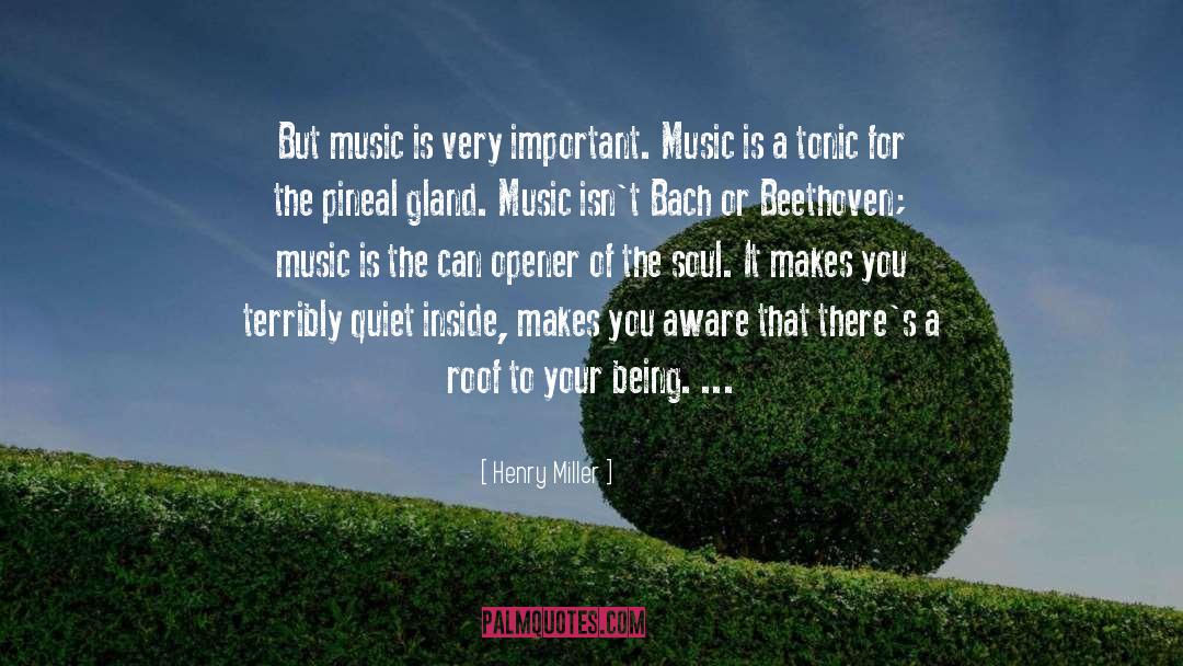 Cello Music Bach Poetry quotes by Henry Miller