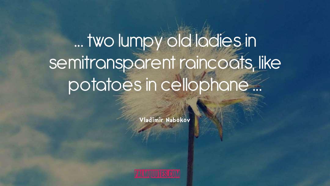Cellophane quotes by Vladimir Nabokov