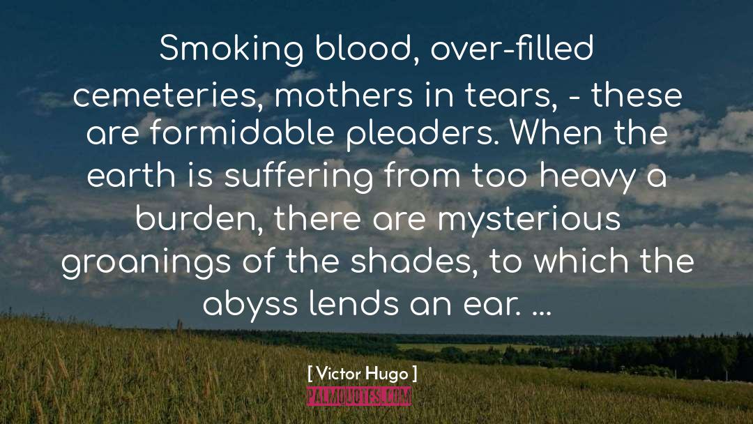 Cemeteries quotes by Victor Hugo