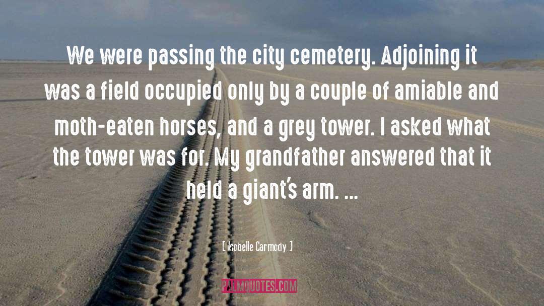 Cemetery Headstone quotes by Isobelle Carmody