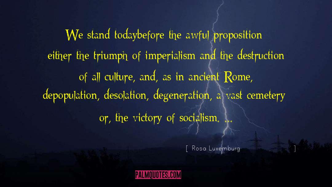 Cemetery quotes by Rosa Luxemburg