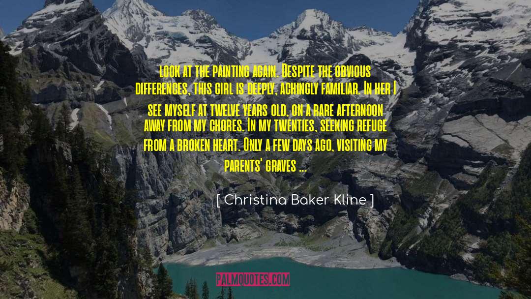 Cemetery Tours quotes by Christina Baker Kline