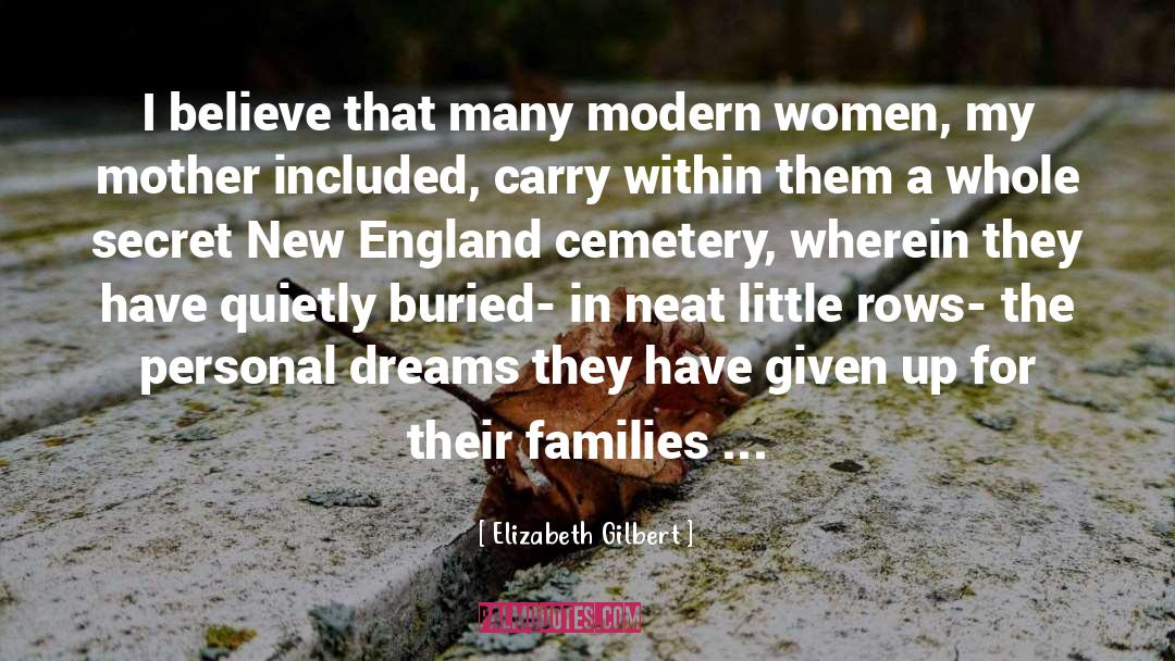 Cemetery Tours quotes by Elizabeth Gilbert