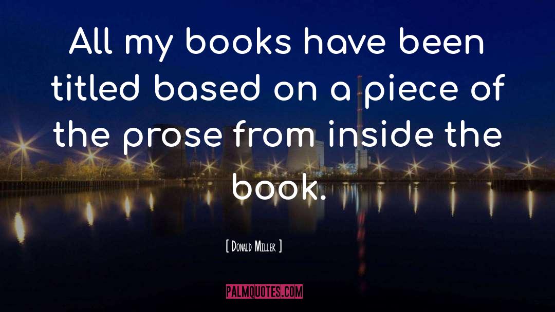 Censored Books quotes by Donald Miller