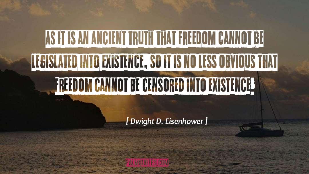 Censored quotes by Dwight D. Eisenhower