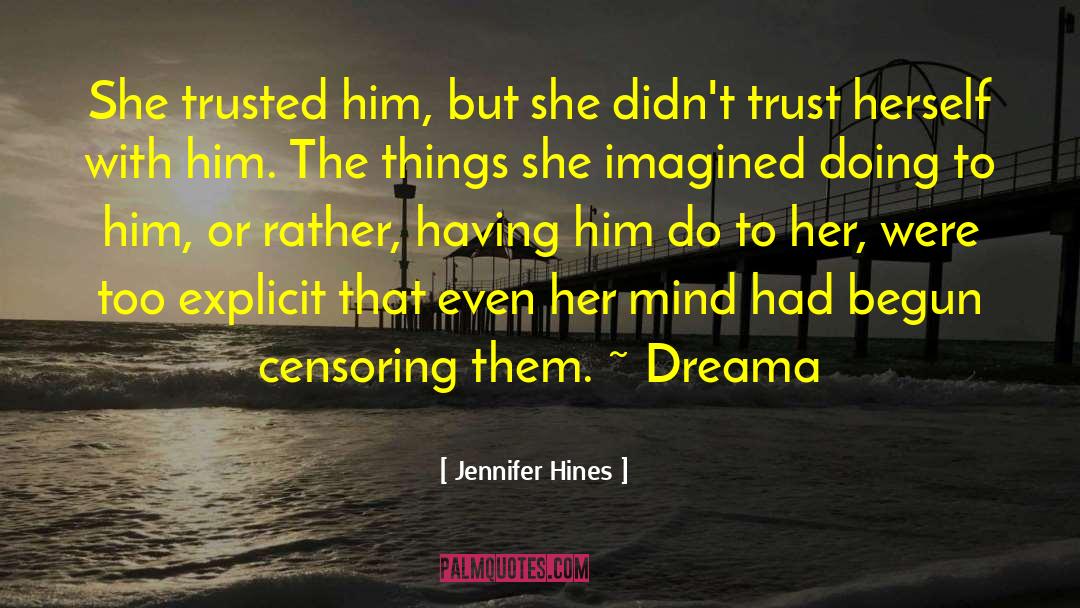 Censoring quotes by Jennifer Hines