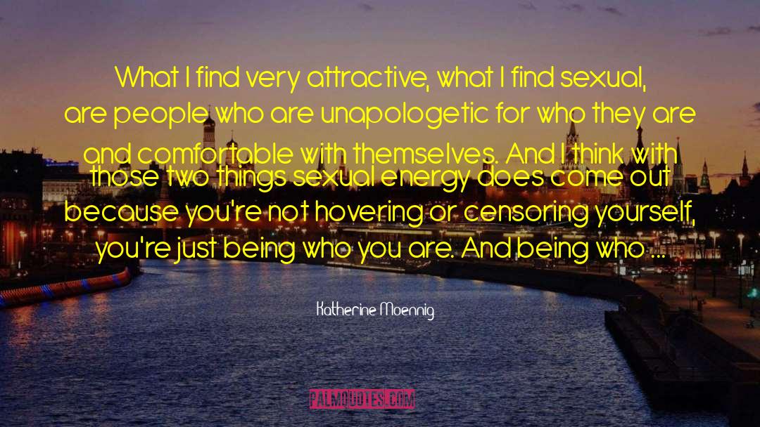 Censoring quotes by Katherine Moennig