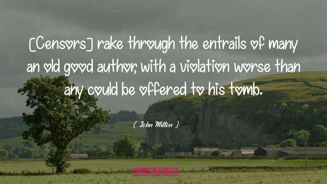 Censors quotes by John Milton