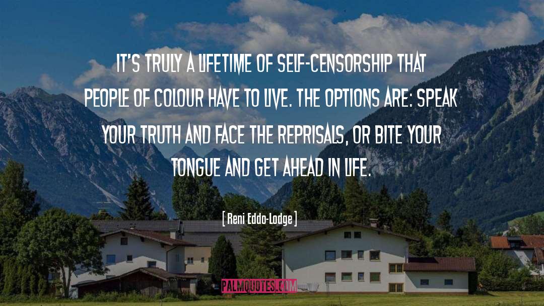 Censorship quotes by Reni Eddo-Lodge