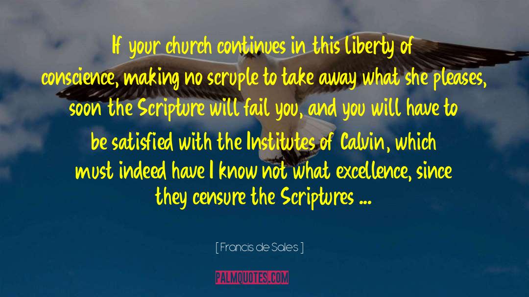 Censure quotes by Francis De Sales