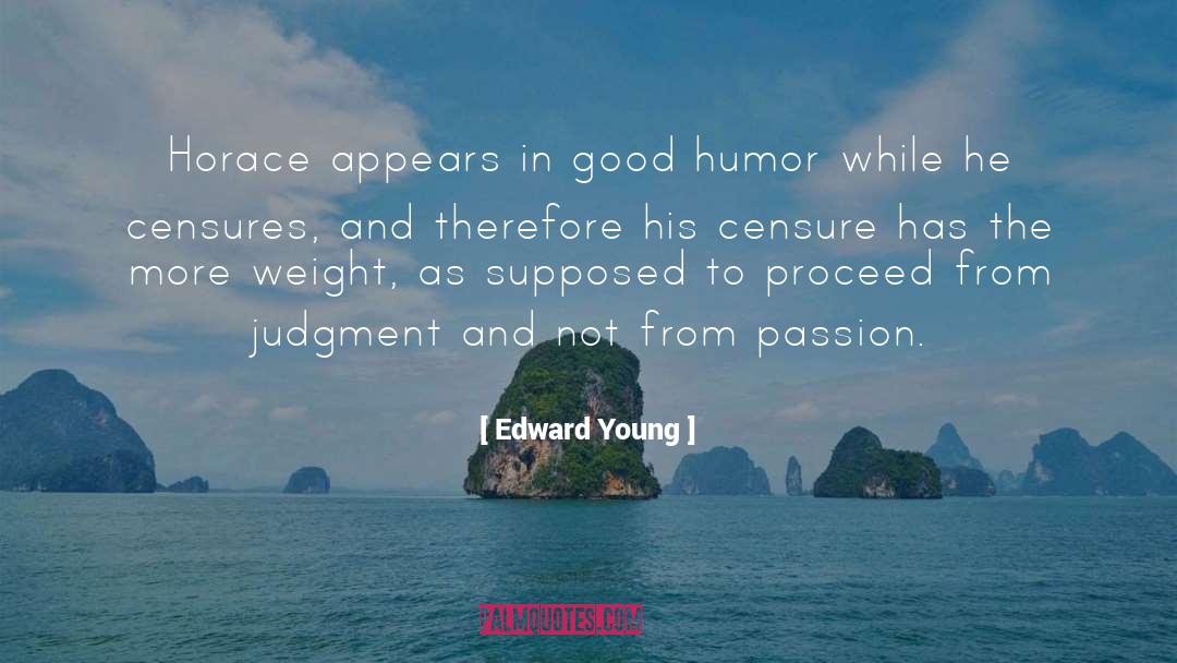 Censure quotes by Edward Young