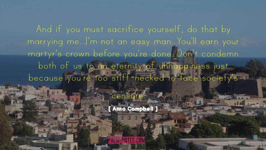 Censure quotes by Anna Campbell