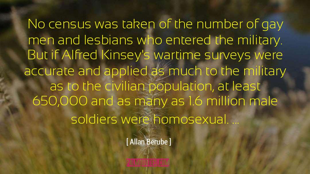 Census quotes by Allan Berube