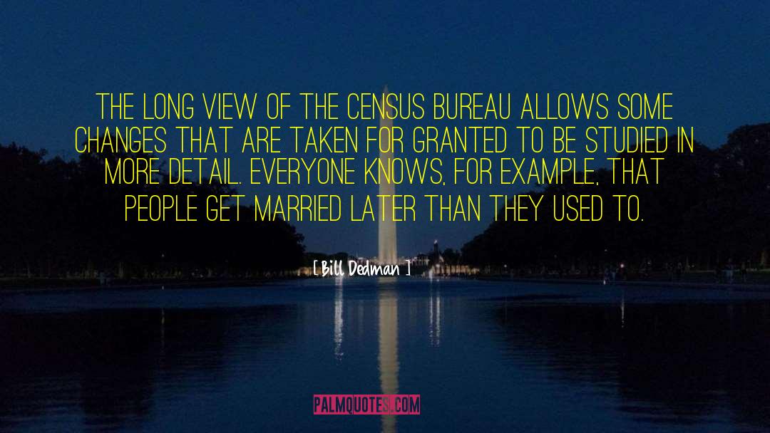 Census quotes by Bill Dedman