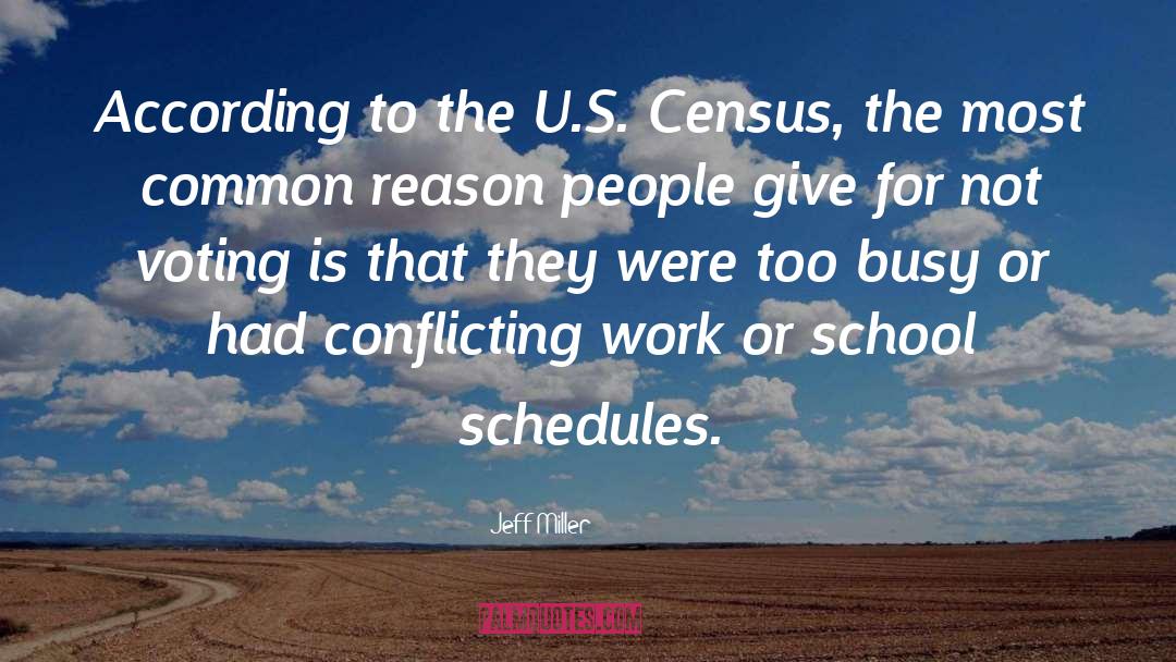 Census quotes by Jeff Miller