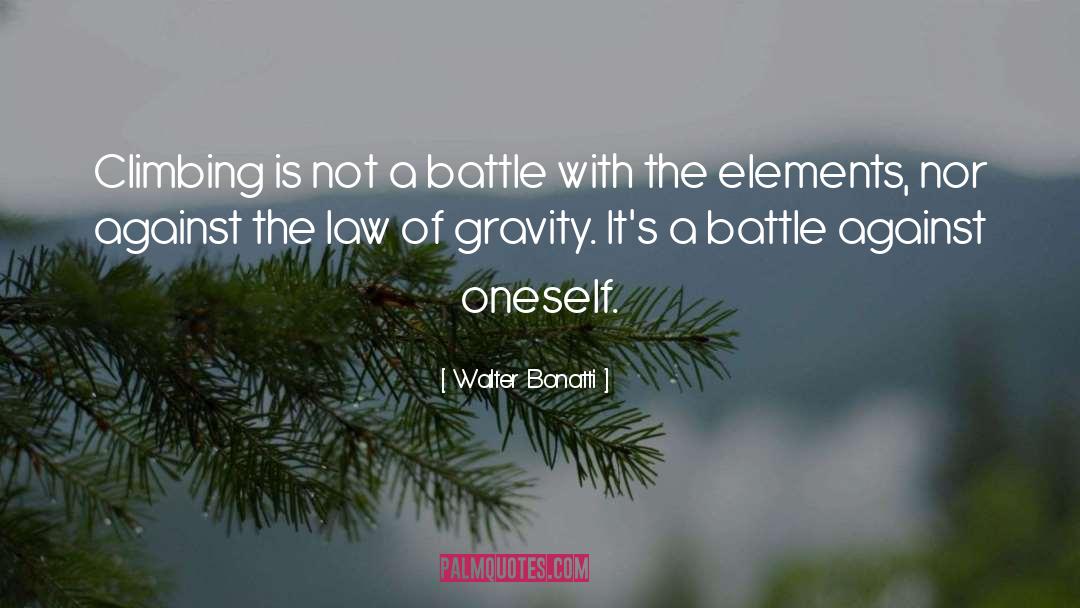 Center Of Gravity quotes by Walter Bonatti