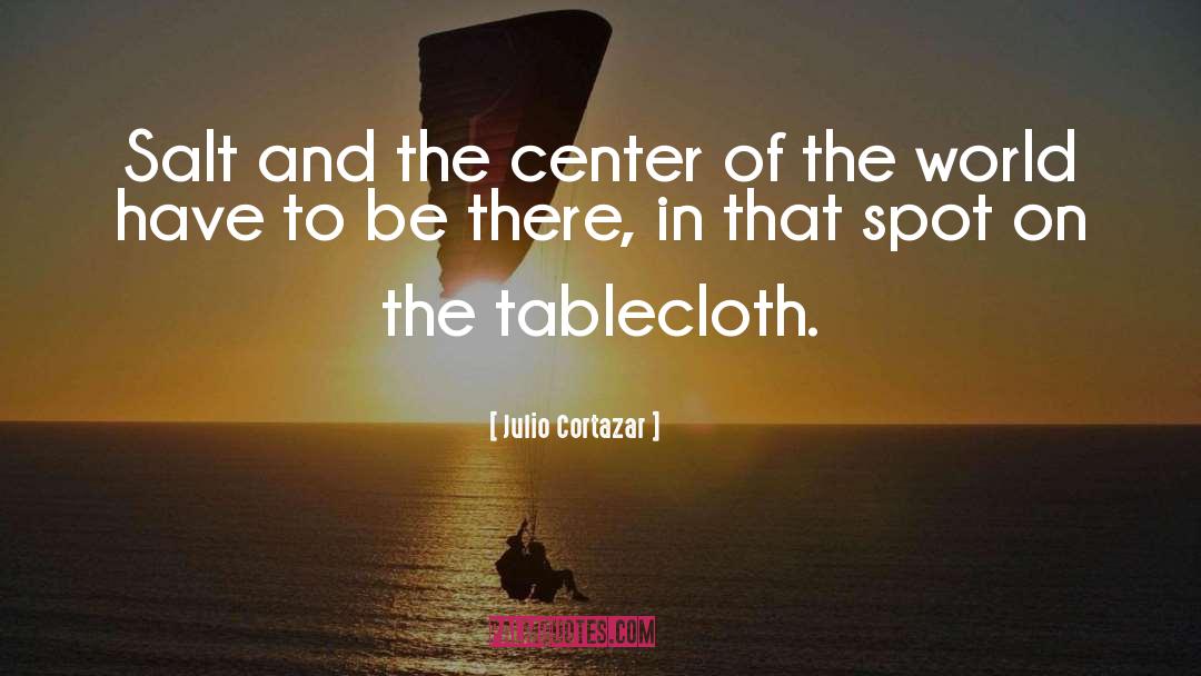 Center Of The World quotes by Julio Cortazar