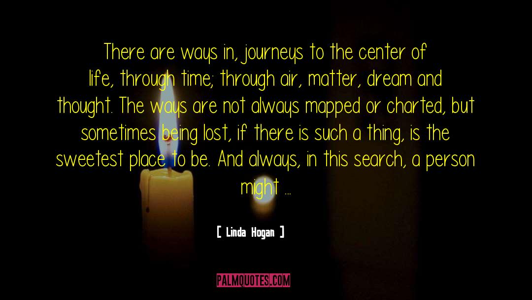 Center Of The World quotes by Linda Hogan