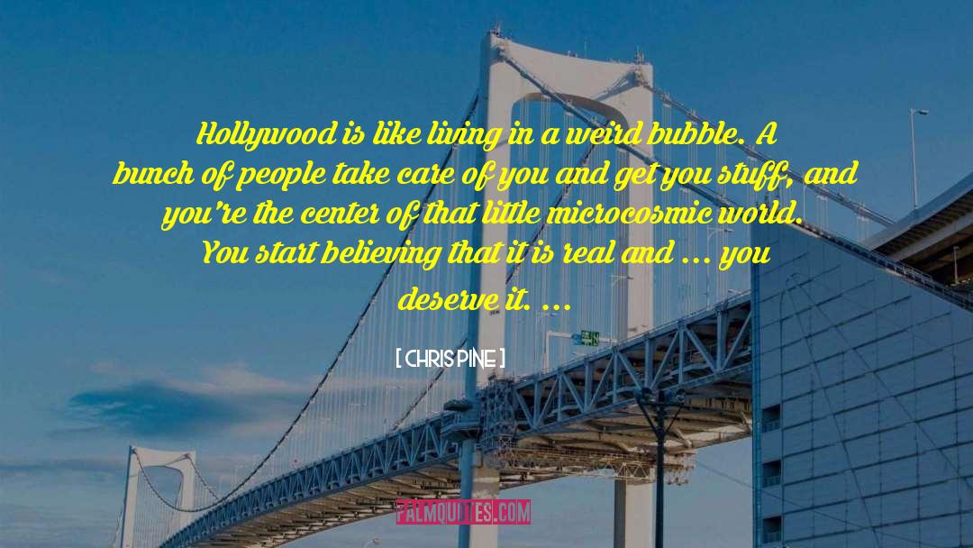 Center Valley Movies quotes by Chris Pine