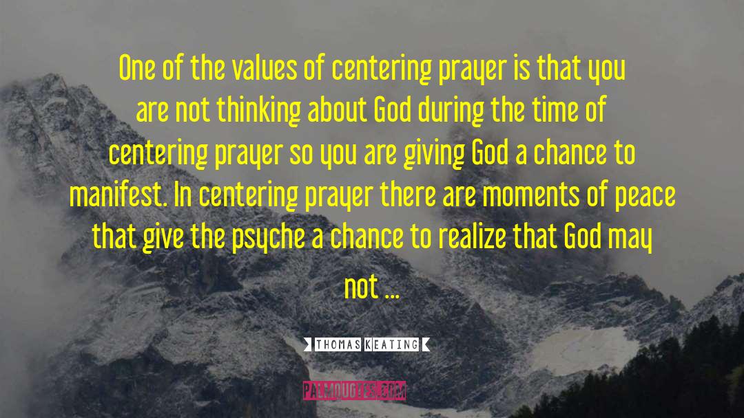 Centering Prayer quotes by Thomas Keating