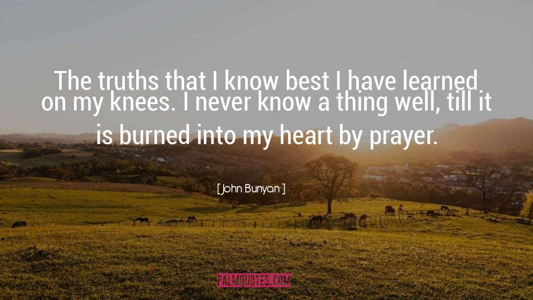 Centering Prayer quotes by John Bunyan