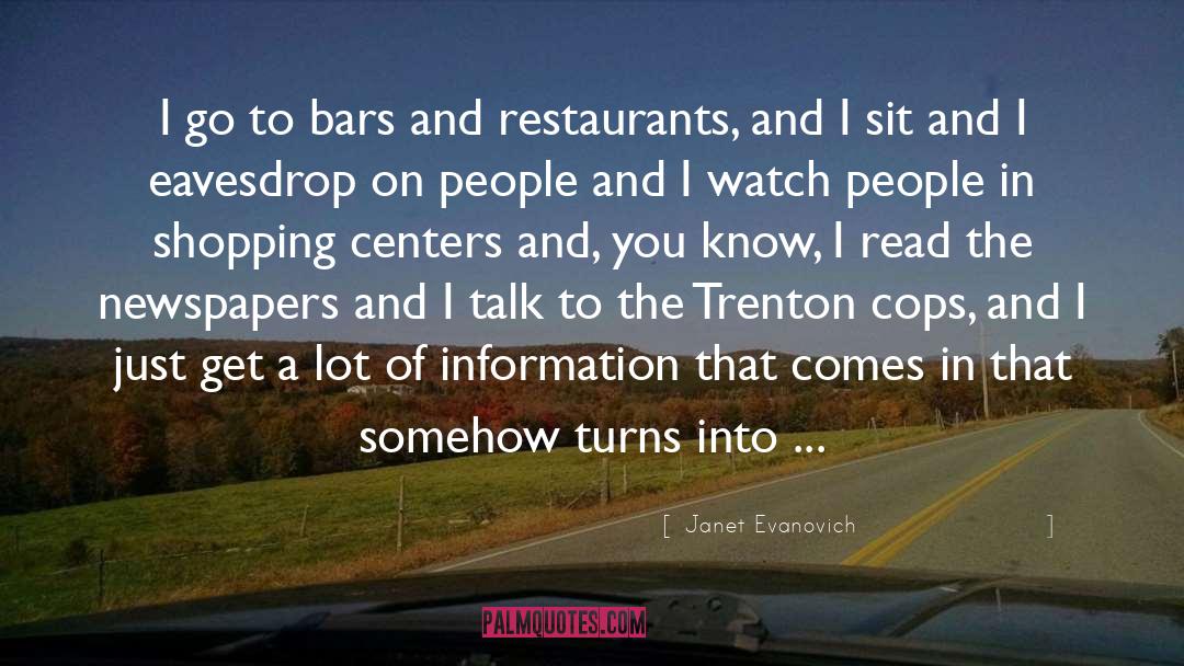 Centers quotes by Janet Evanovich