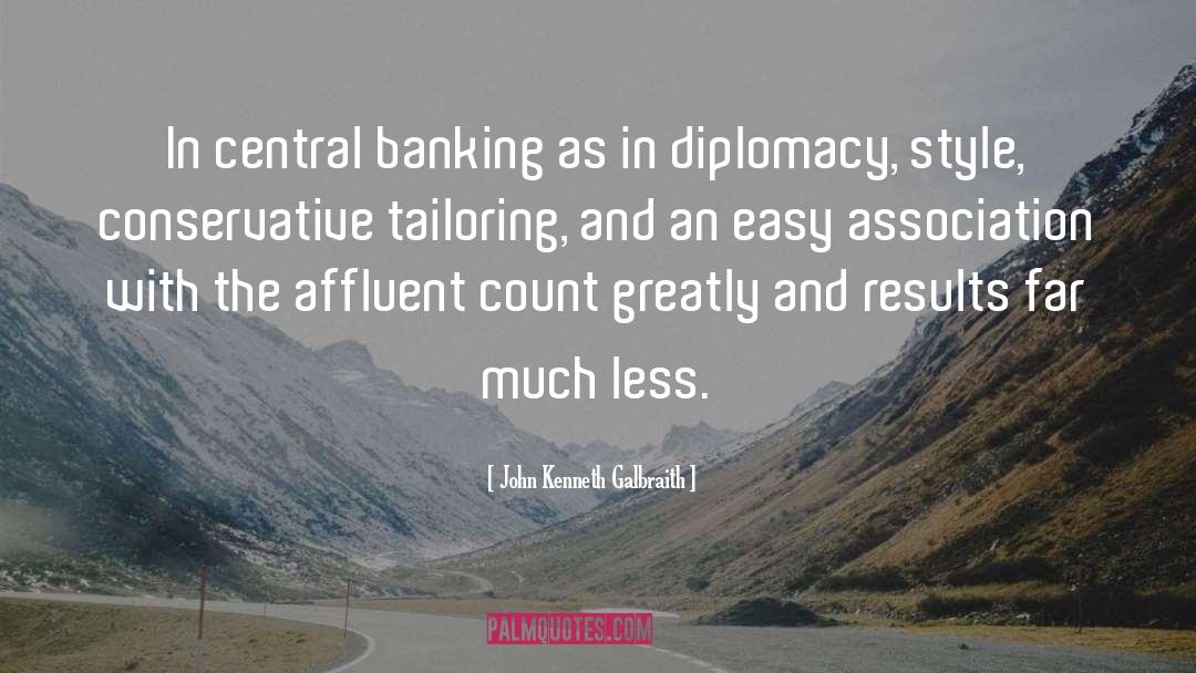 Central Banking quotes by John Kenneth Galbraith