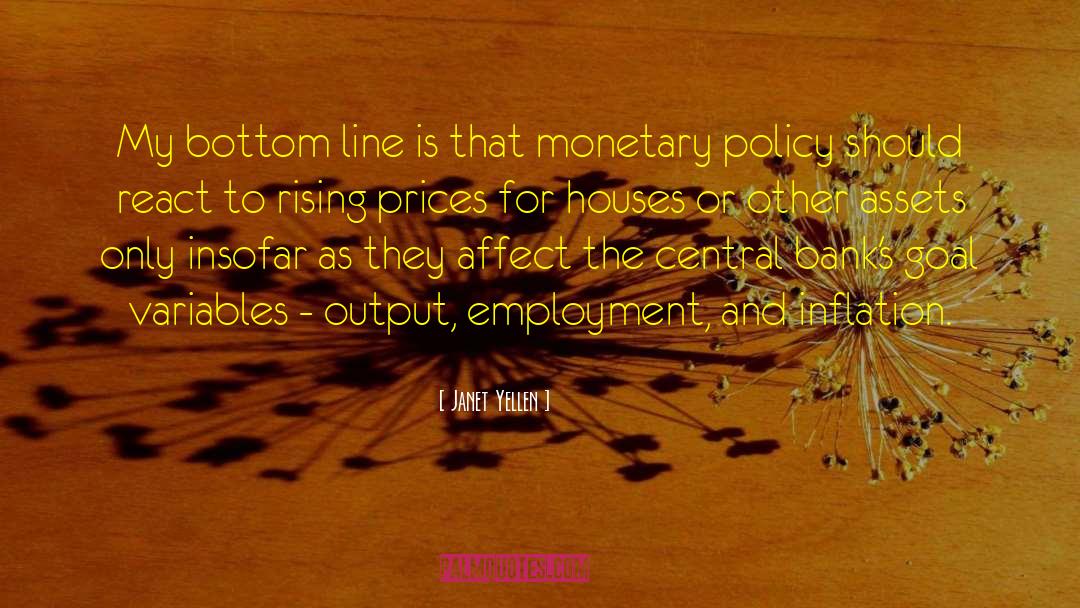 Central Banks quotes by Janet Yellen