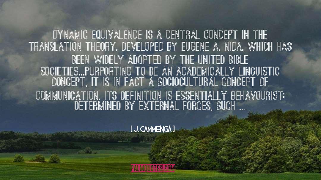Central Concept quotes by J. Cammenga
