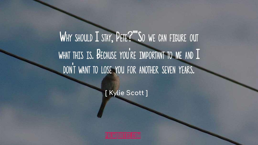 Central Figure quotes by Kylie Scott