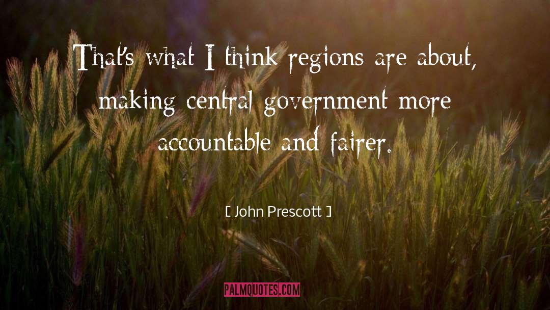 Central Government quotes by John Prescott