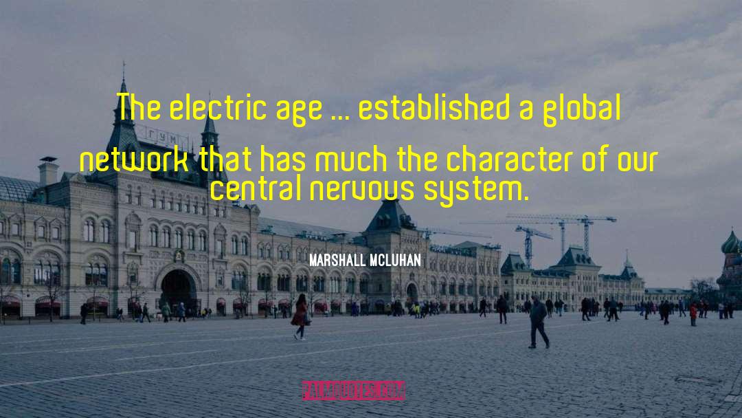 Central Nervous System quotes by Marshall McLuhan