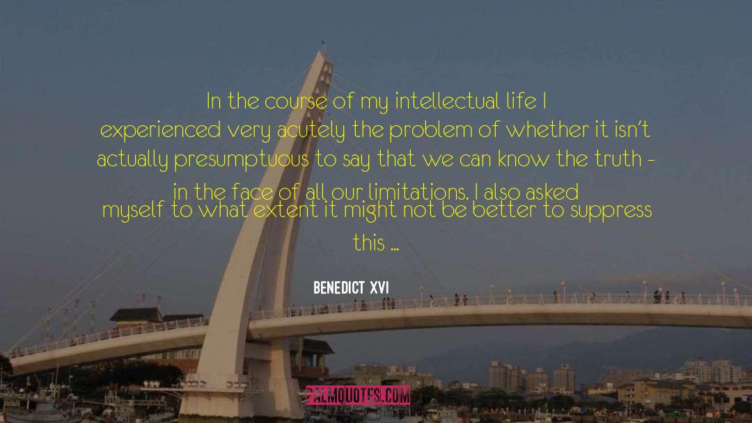 Central Nj quotes by Benedict XVI