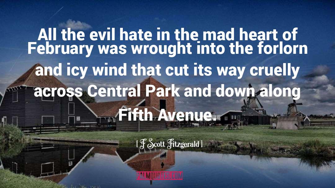 Central Park quotes by F Scott Fitzgerald