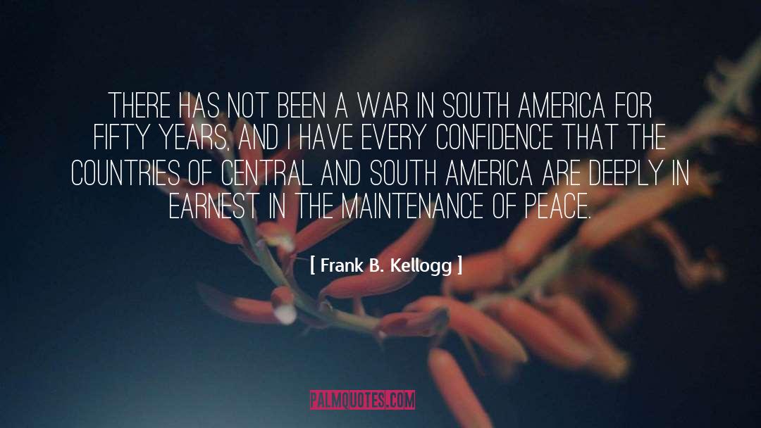 Central Planning quotes by Frank B. Kellogg