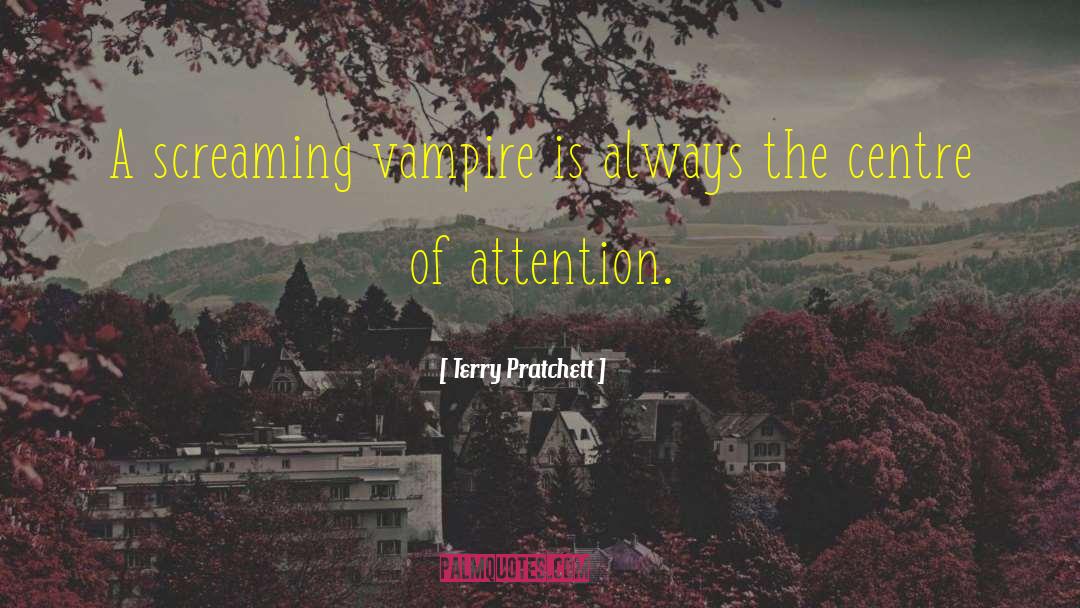 Centre Of Attention quotes by Terry Pratchett