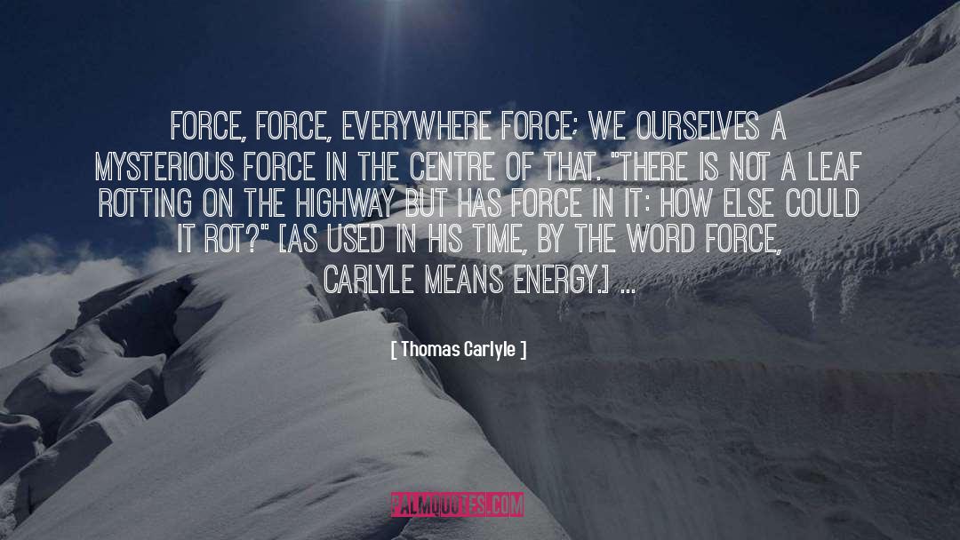 Centre quotes by Thomas Carlyle