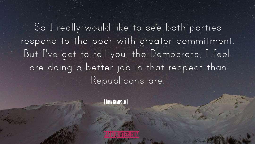 Centrist Democrats quotes by Tony Campolo