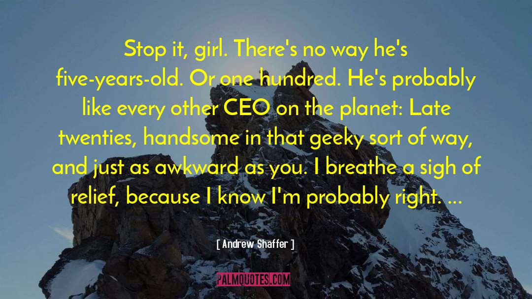 Ceo quotes by Andrew Shaffer