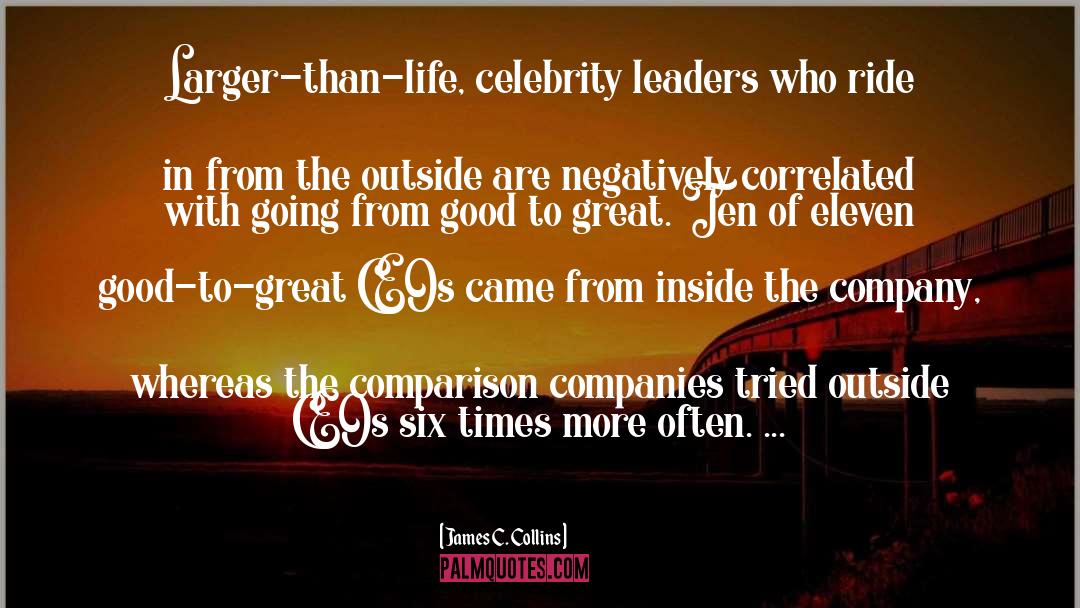 Ceos quotes by James C. Collins