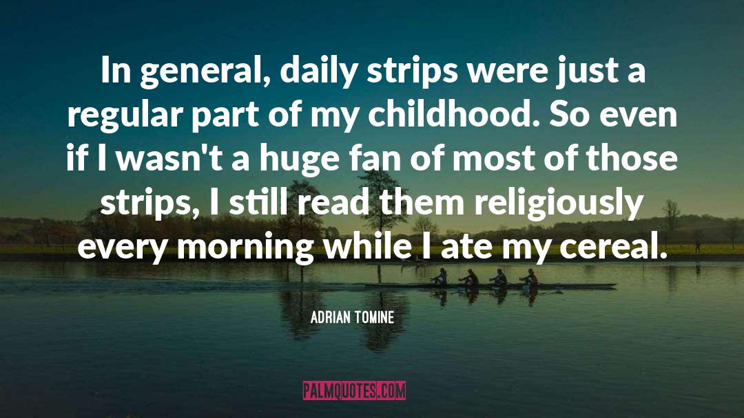 Cereal quotes by Adrian Tomine