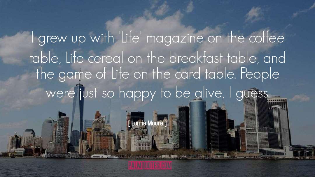 Cereal quotes by Lorrie Moore