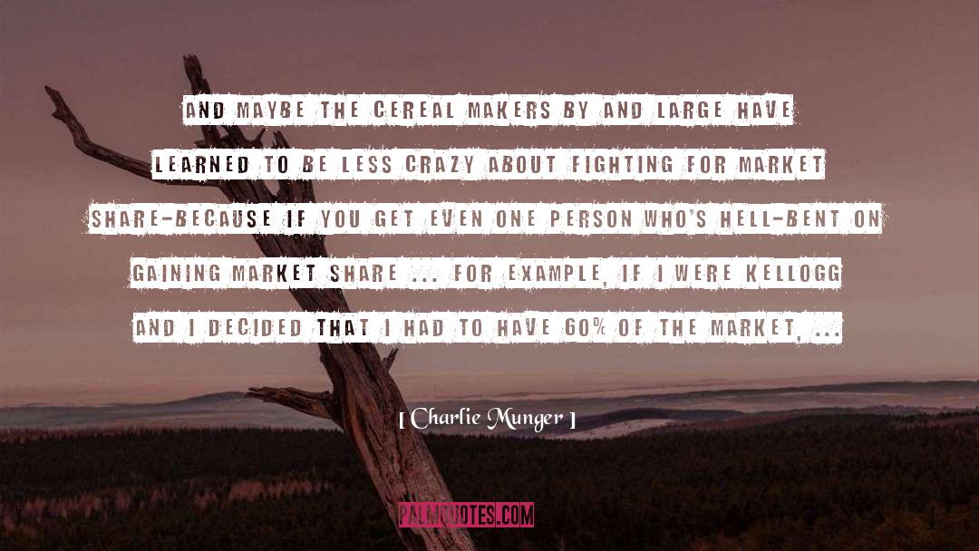 Cereal quotes by Charlie Munger