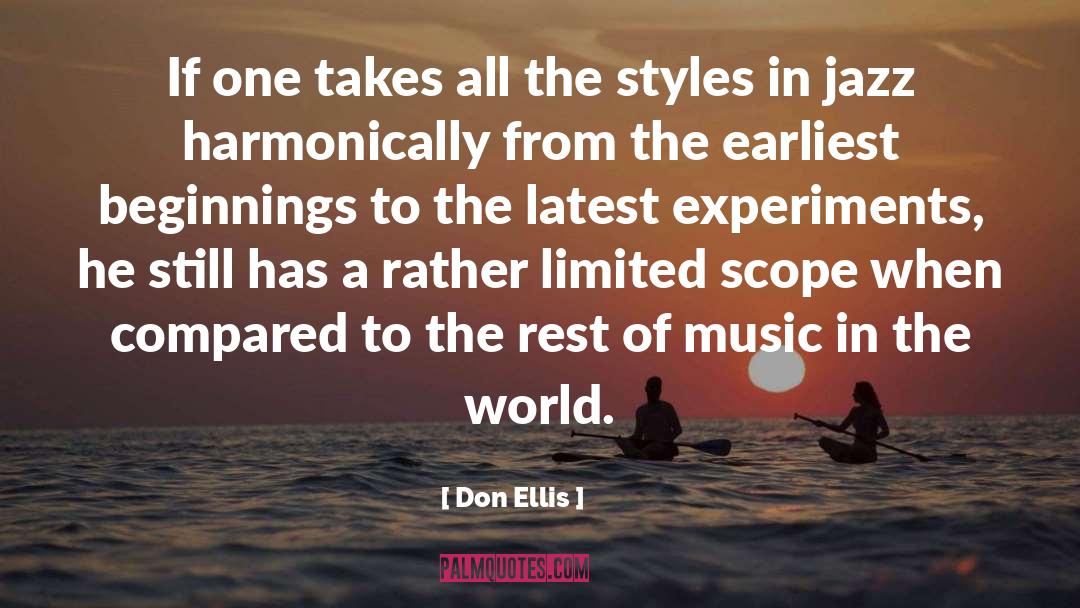 Cerns Latest quotes by Don Ellis