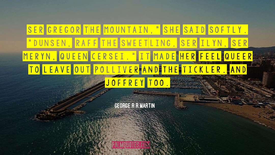 Cersei Lanister quotes by George R R Martin